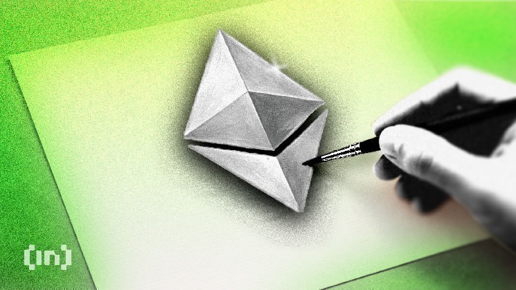 Крупные держатели продали 180 000 Ethereum на фоне риска возобновления падения